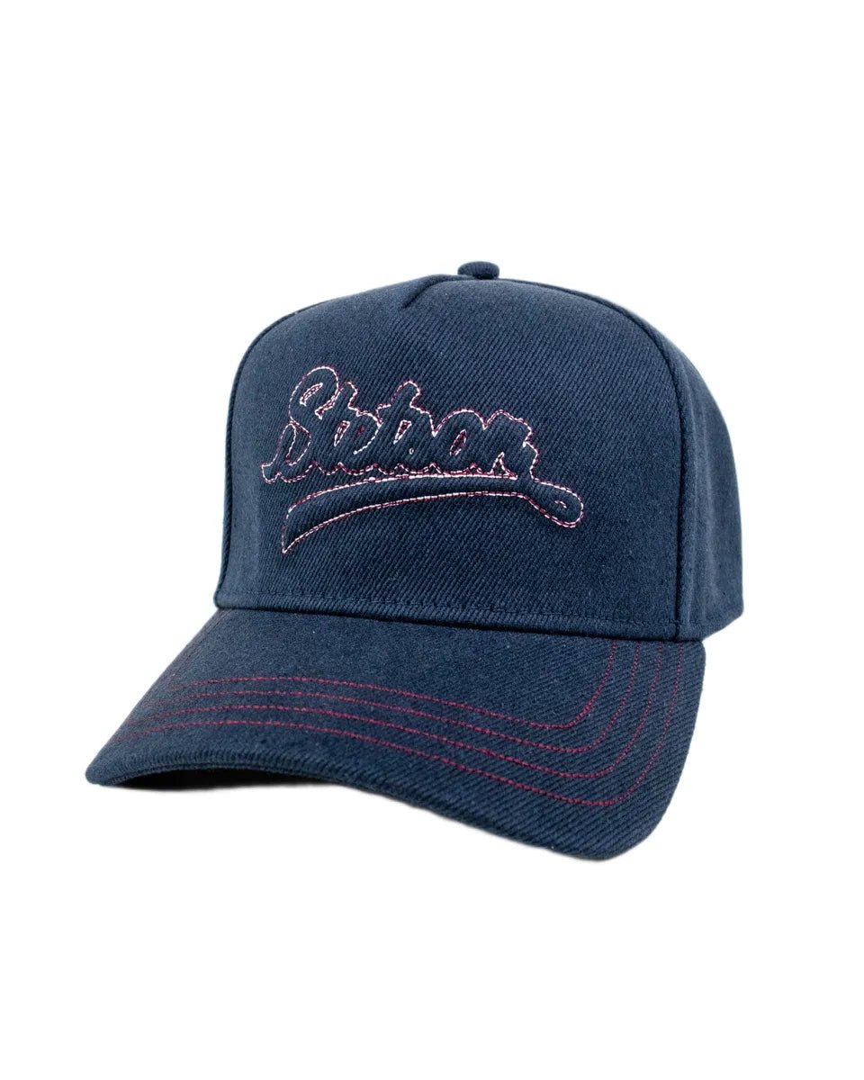 Stetson - Trucker Keps - Selvage Denim Garage - Blå - jhstore.se