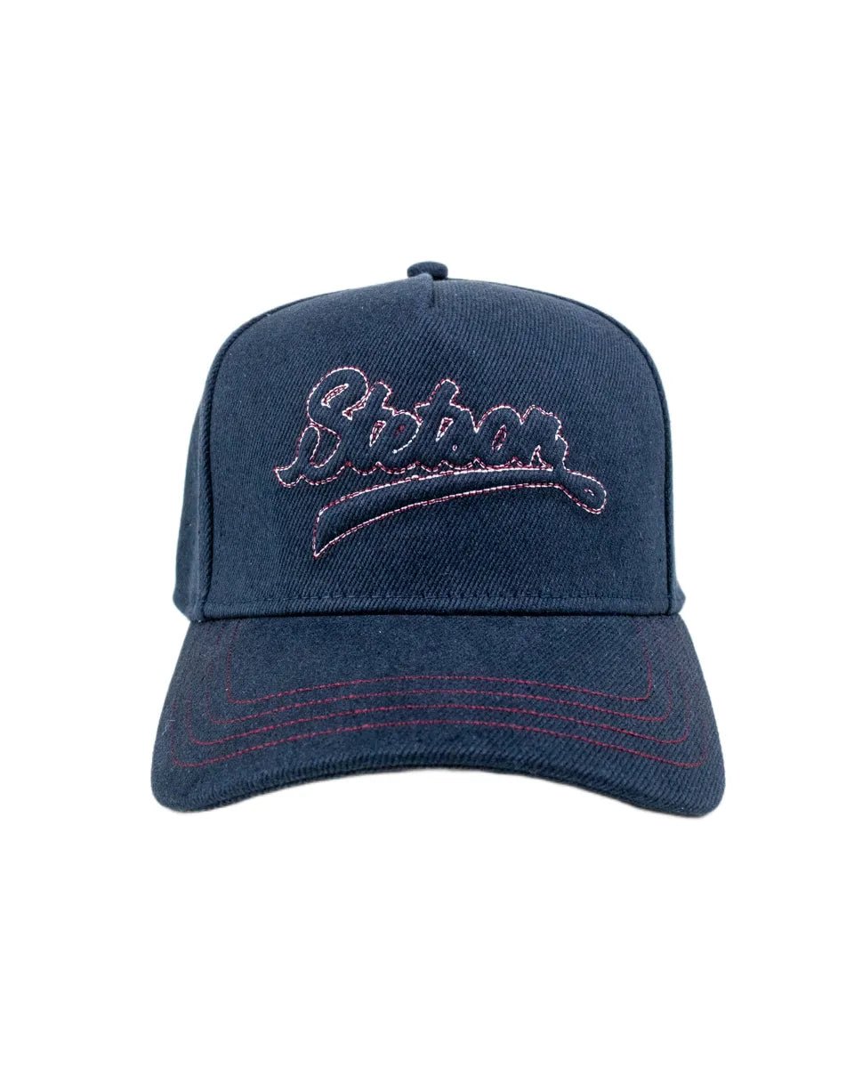 Stetson - Trucker Keps - Selvage Denim Garage - Blå - jhstore.se