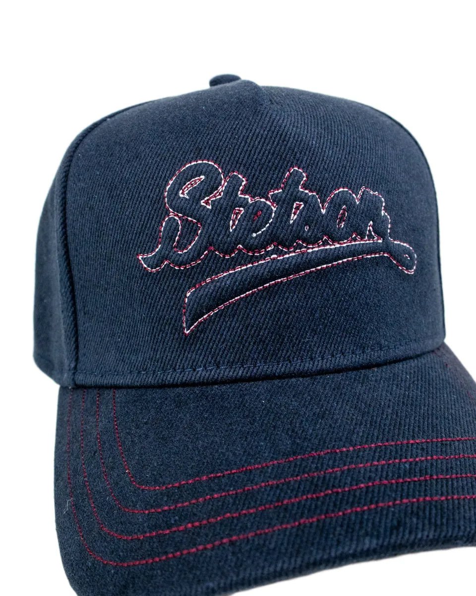 Stetson - Trucker Keps - Selvage Denim Garage - Blå - jhstore.se