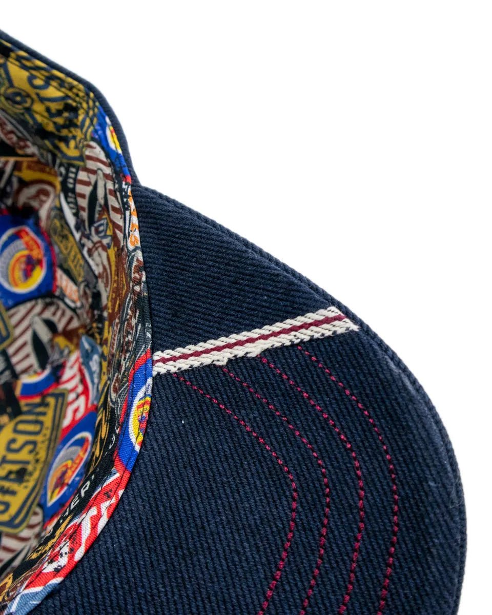 Stetson - Trucker Keps - Selvage Denim Garage - Blå - jhstore.se