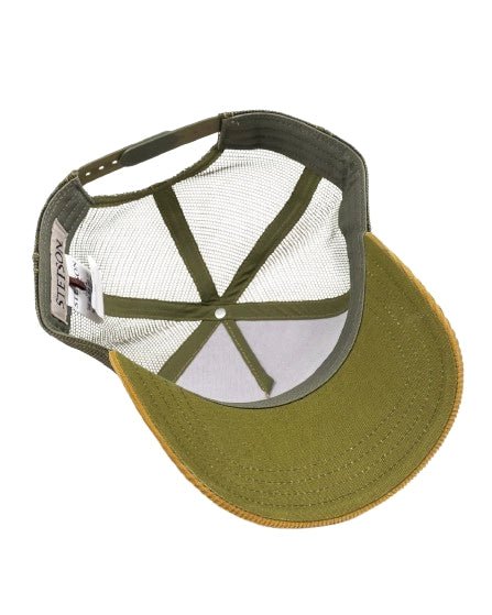Stetson - Trucker Keps Skull med Manchester Skärm - Brun/Röd - jhstore.se