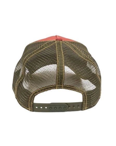 Stetson - Trucker Keps Skull med Manchester Skärm - Brun/Röd - jhstore.se