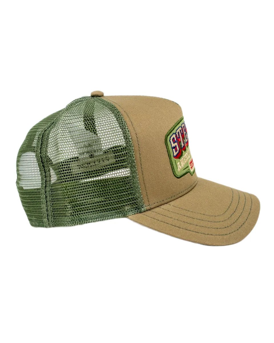 Stetson - Trucker Keps - Vintage Western - Brun - jhstore.se