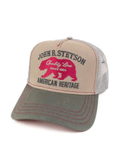 Stetson - Truckerkeps Beige - Bear - jhstore.se