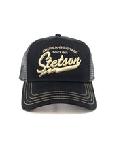 Stetson - Truckerkeps Svart - American Herritage - jhstore.se