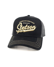 Stetson - Truckerkeps Svart - American Herritage - jhstore.se