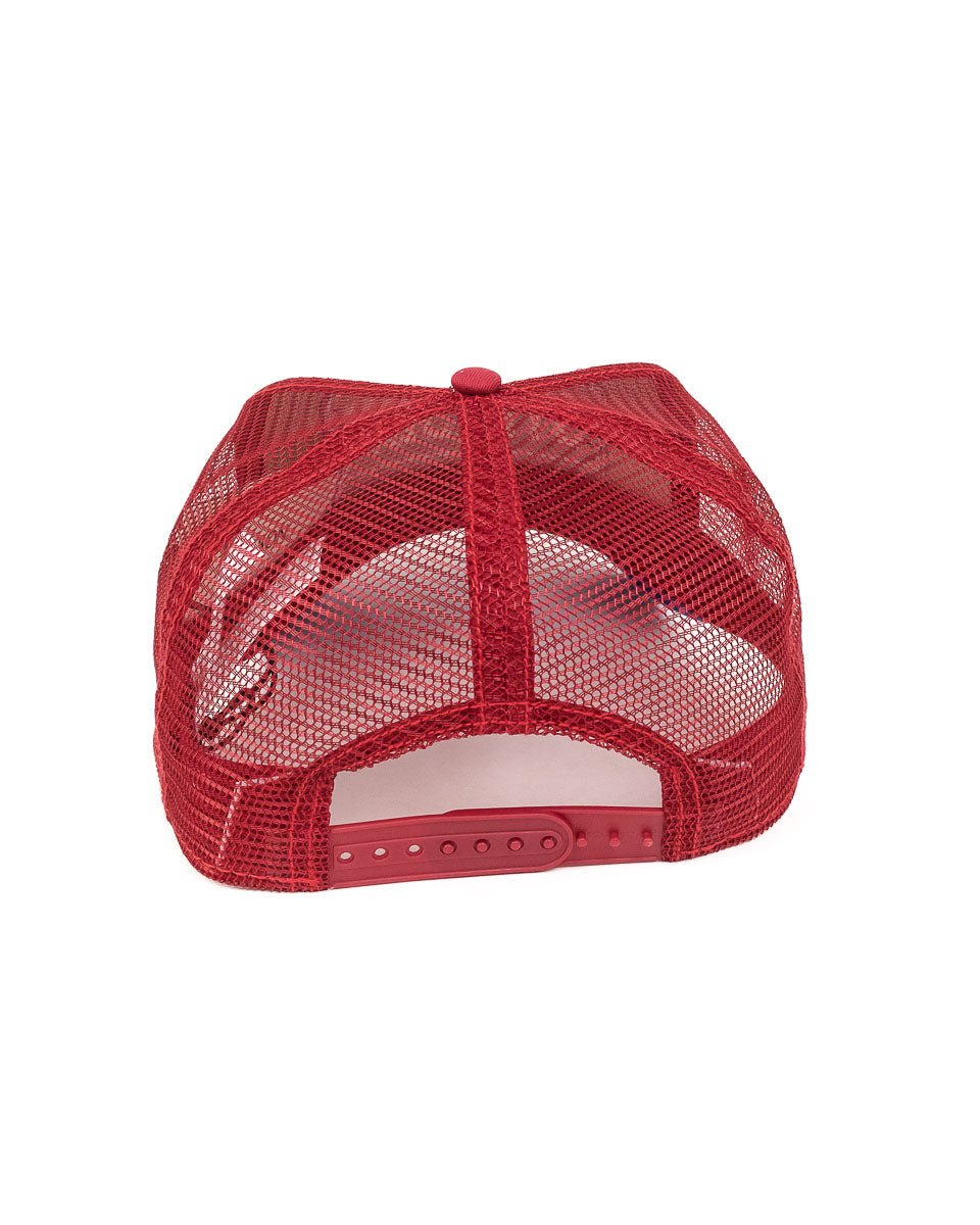 Stetson - Truckerkeps Vit/Röd/Blå - Gasoline - jhstore.se