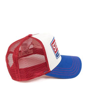 Stetson - Truckerkeps Vit/Röd/Blå - Gasoline - jhstore.se