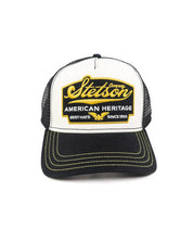 Stetson - Truckerkeps Vit/Svart - American Heritage - jhstore.se