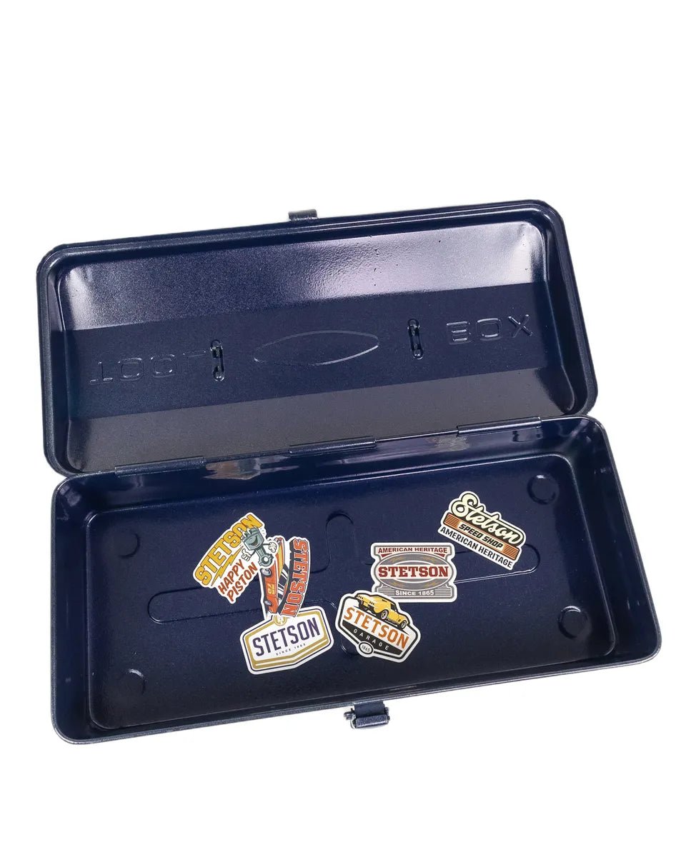 Stetson - Verktygslåda i Metall - Blå - jhstore.se