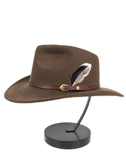 Stetson - Western - Cowboyhatt i Ullfilt - Brun - jhstore.se