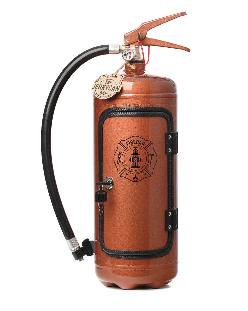 The Jerrycan Bar - Minibar brandsläckare - Koppar - jhstore.se