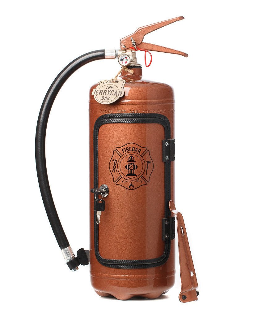 The Jerrycan Bar - Minibar brandsläckare - Koppar - jhstore.se