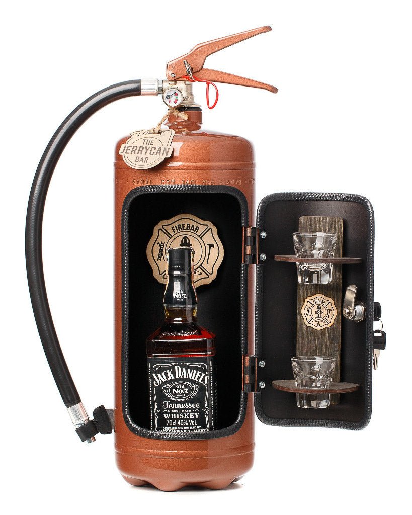 The Jerrycan Bar - Minibar brandsläckare - Koppar - jhstore.se