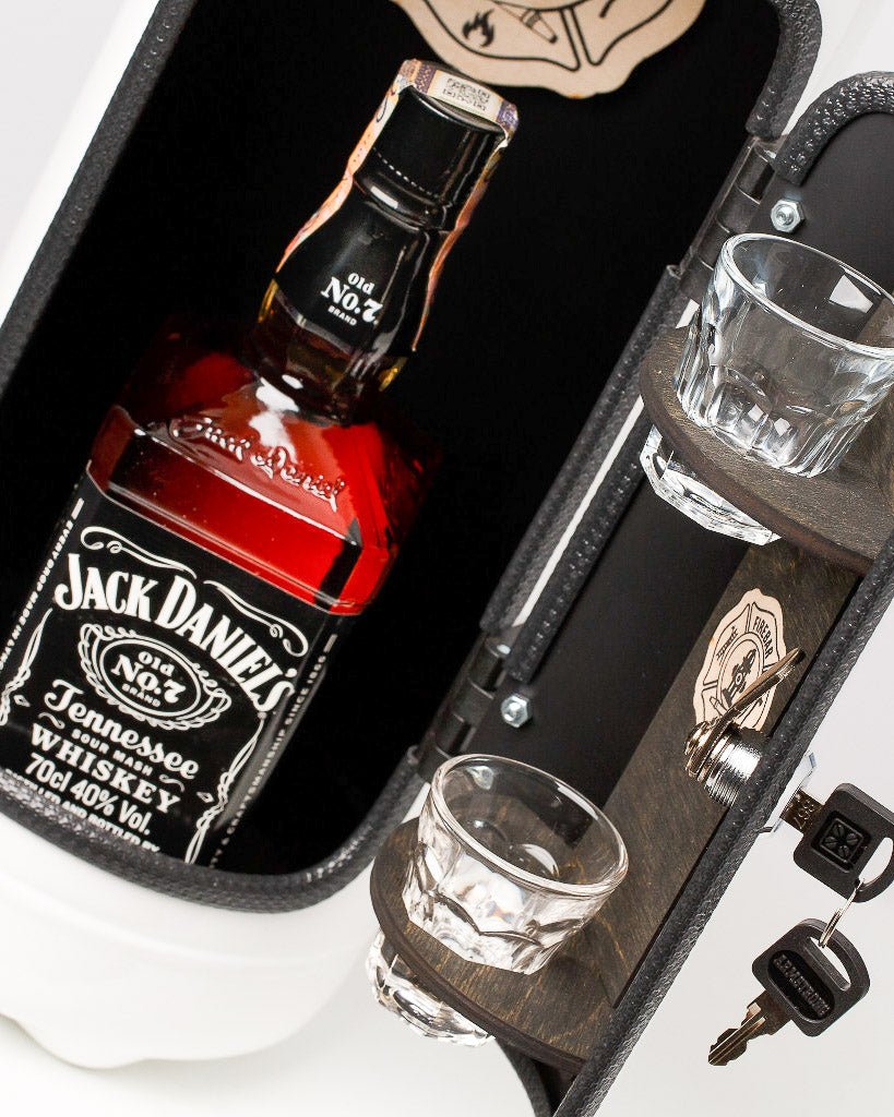 The Jerrycan Bar - Minibar brandsläckare - Vit - jhstore.se