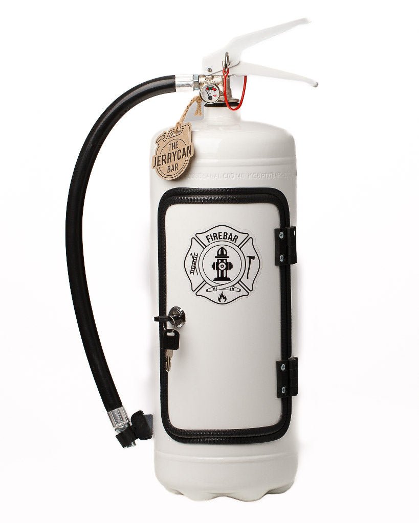 The Jerrycan Bar - Minibar brandsläckare - Vit - jhstore.se