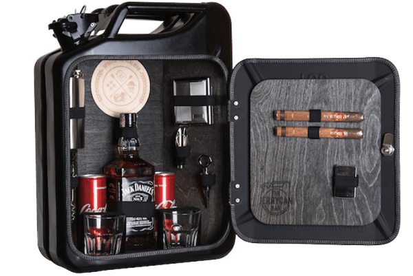 The Jerrycan Bar - Spirit Of The Real Man Black - jhstore.se