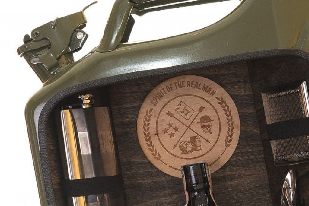 The Jerrycan Bar - Spirit Of The Real Man Green - jhstore.se