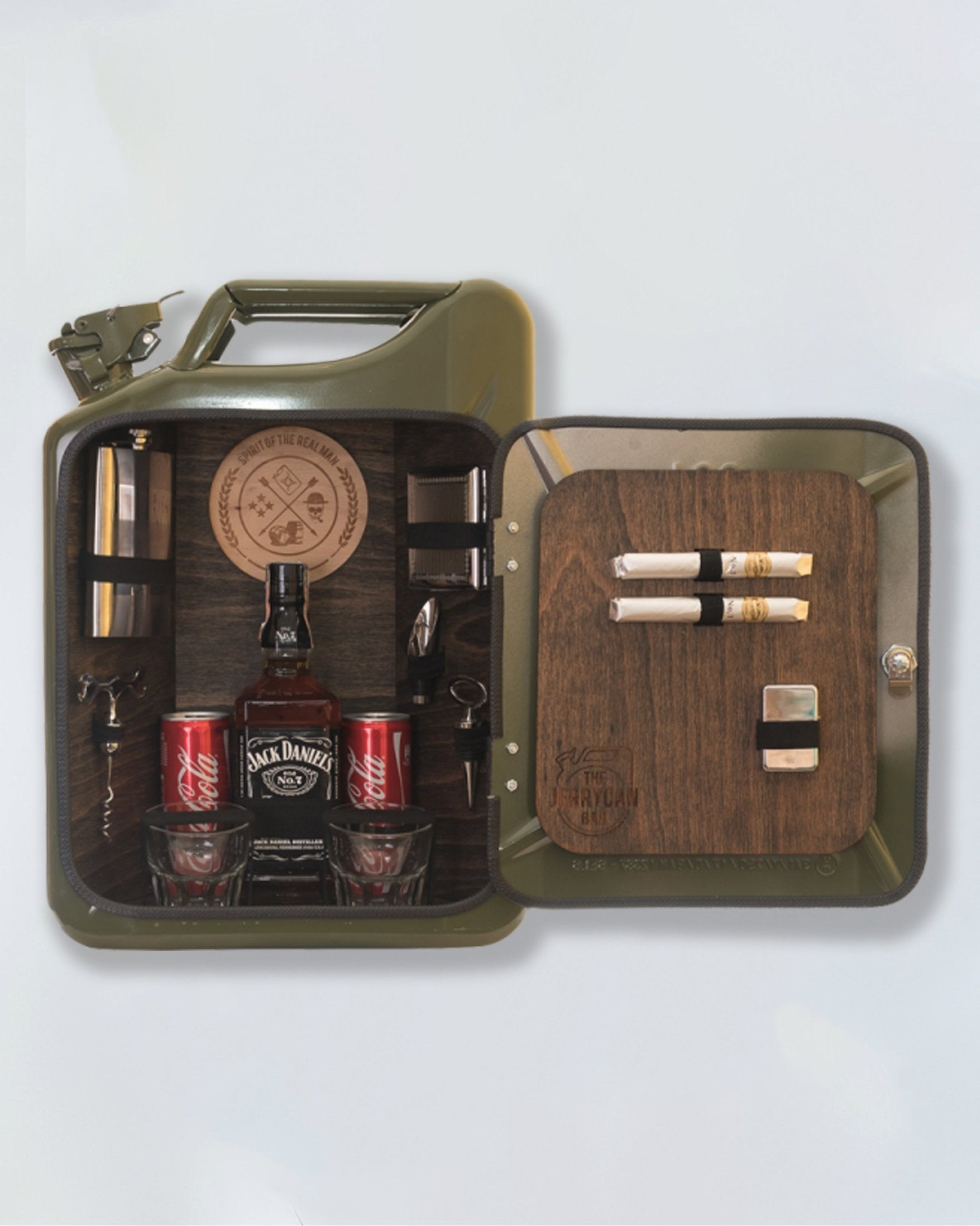 The Jerrycan Bar - Spirit Of The Real Man Green - jhstore.se