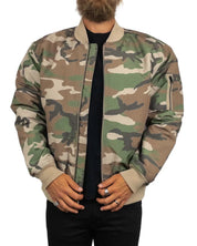 Vans - Bomberjacka Camoflauge - Copley - Grön - jhstore.se