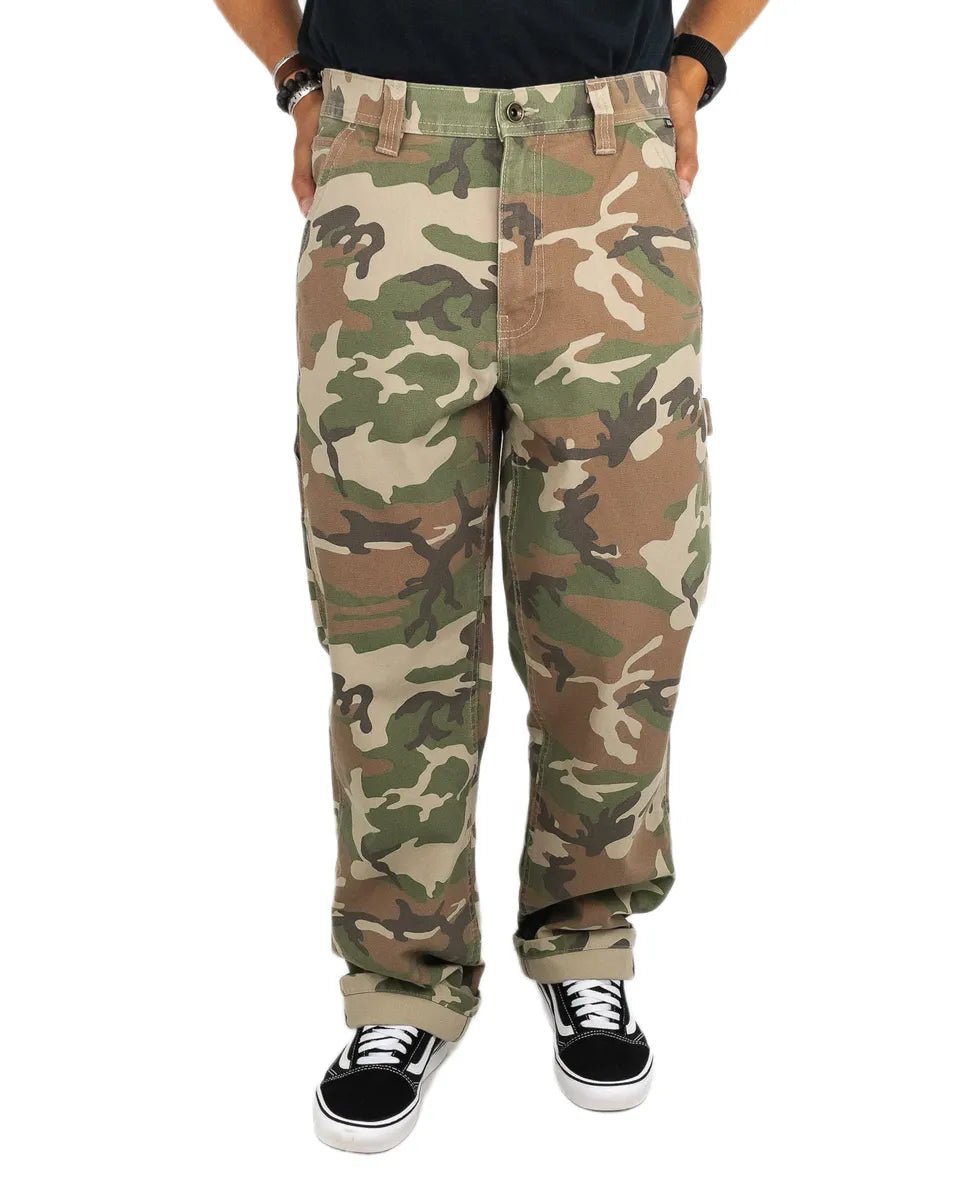 Vans - Drill Chore Canvas Byxor - Vintage Camo - jhstore.se