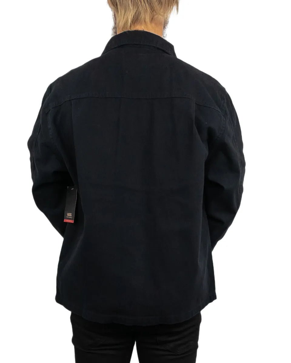 Vans - Drill Chore Canvas Jacka - Svart - jhstore.se