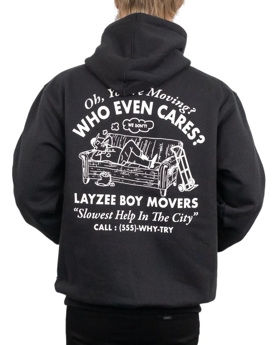 Vans - Hoodie - Layzee Moving - Svart - jhstore.se