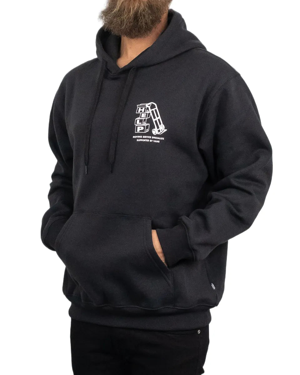 Vans - Hoodie - Layzee Moving - Svart - jhstore.se