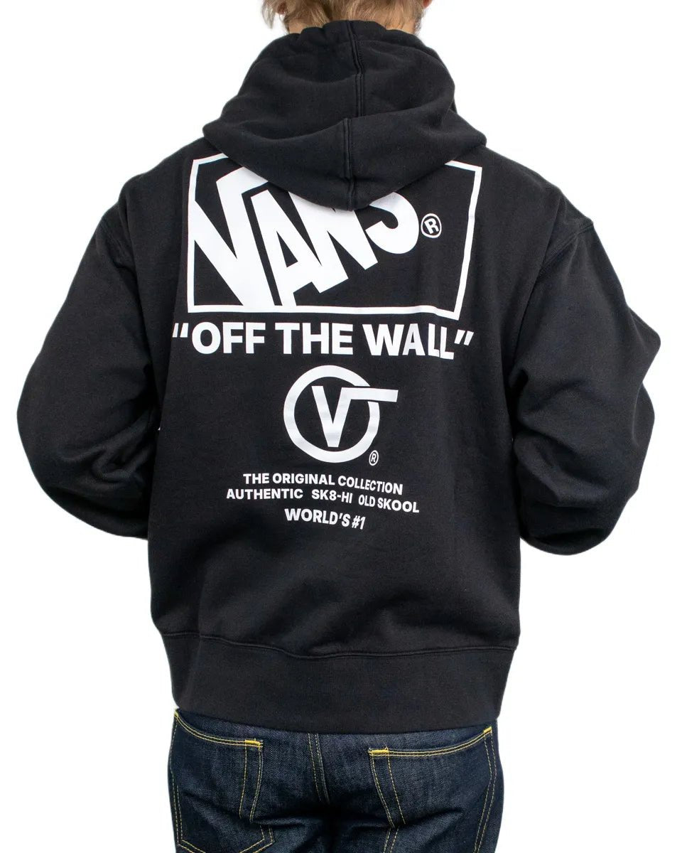 Vans - Hoodie - Stacked Hi - Svart - jhstore.se