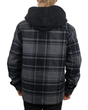 Vans - Jacka - Fodrad Skjorta - Piedmont - Svart/Grå - jhstore.se