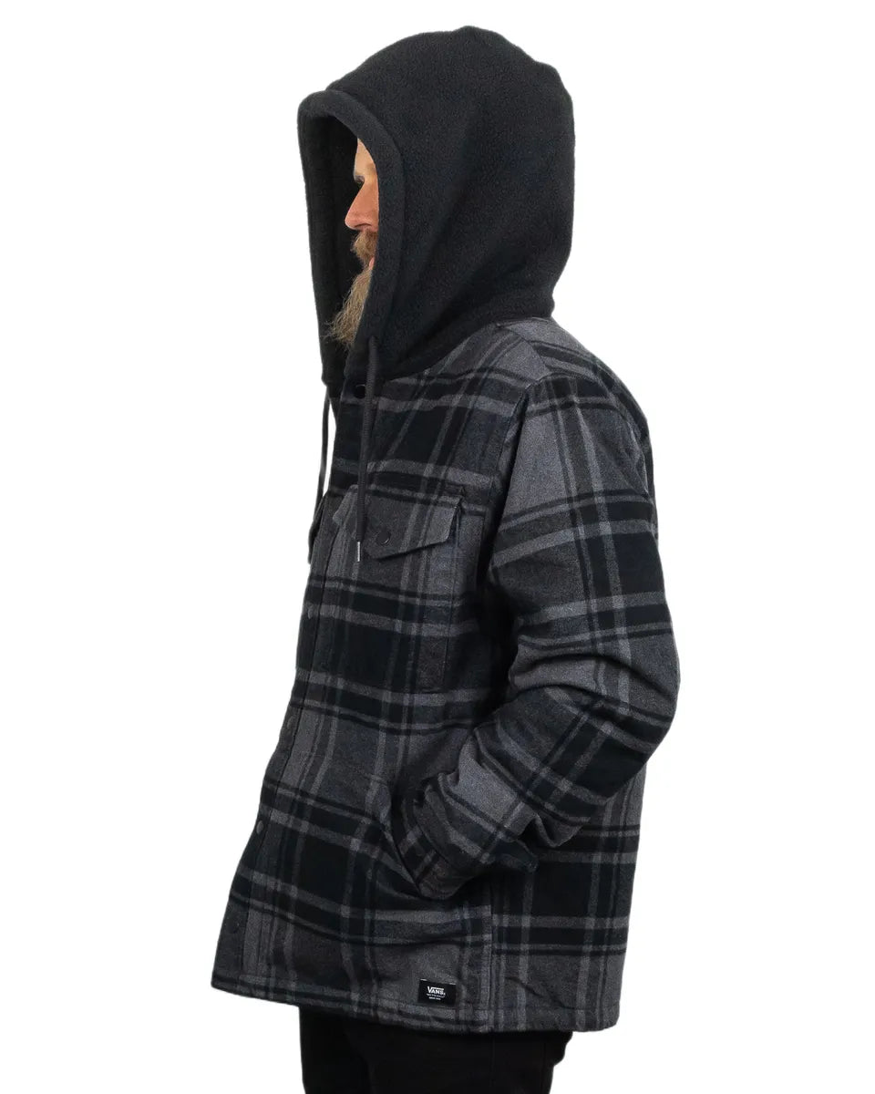 Vans - Jacka - Fodrad Skjorta - Piedmont - Svart/Grå - jhstore.se