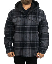 Vans - Jacka - Fodrad Skjorta - Piedmont - Svart/Grå - jhstore.se