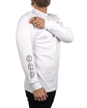 Vans - Långärmad T-Shirt - Budbil tryck - Out for delivery - Vit - jhstore.se