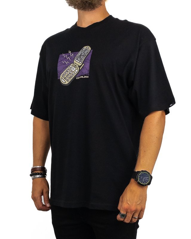 Vans - Old school mobil t-shirt - Take the call - Svart - jhstore.se