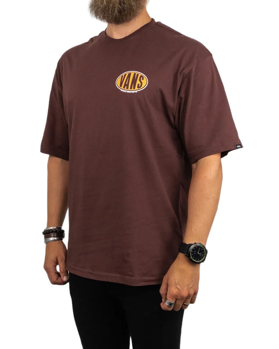 Vans - Spray On - Logo T-shirt - Brun - jhstore.se