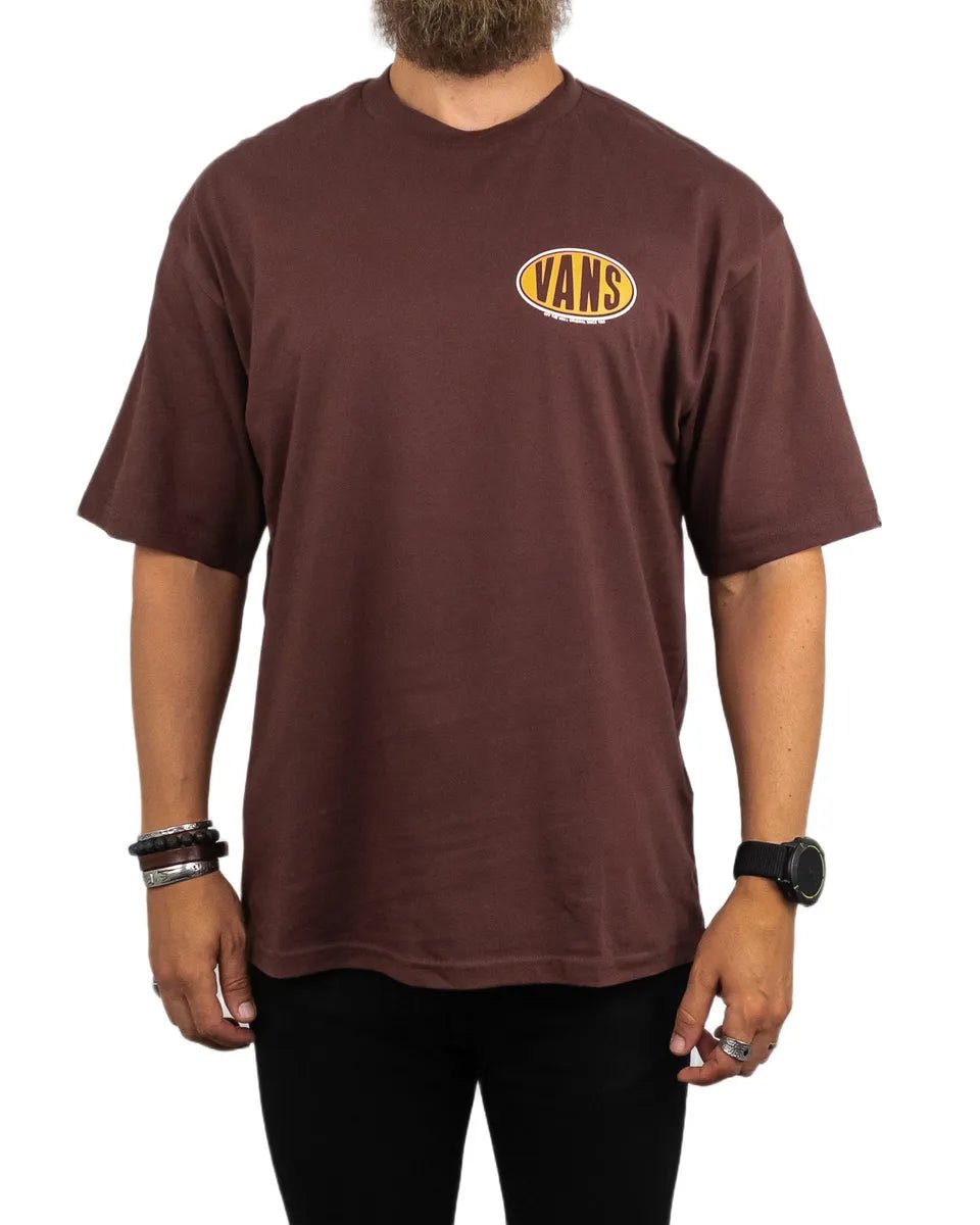Vans - Spray On - Logo T-shirt - Brun - jhstore.se