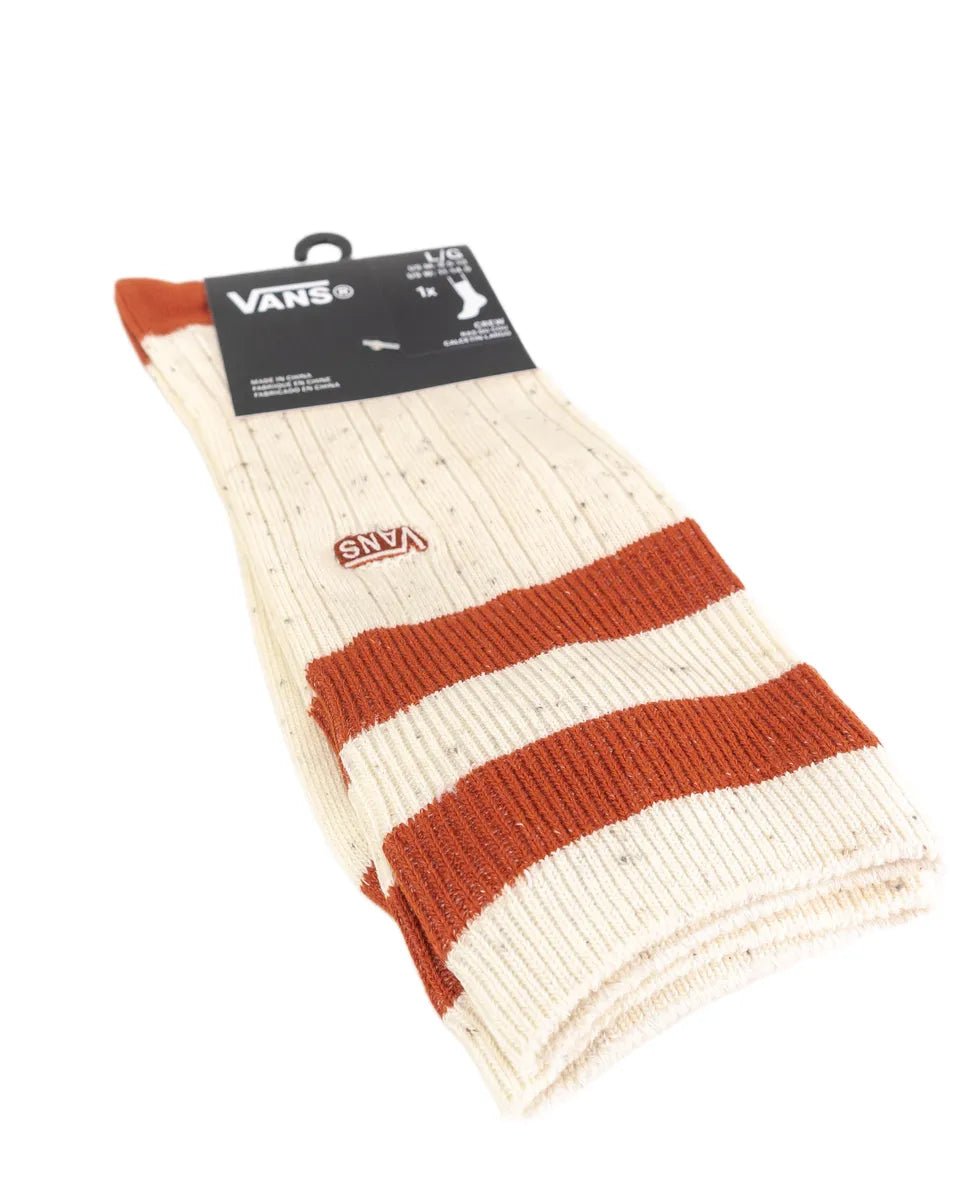 Vans - Strumpor - Stripe Burnt - Vit - jhstore.se