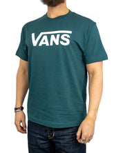 Vans - T-Shirt - Classic Logo - Mystic Moss - Grön - jhstore.se