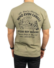 Vans - T-Shirt Help - Moving Co - Grön - jhstore.se