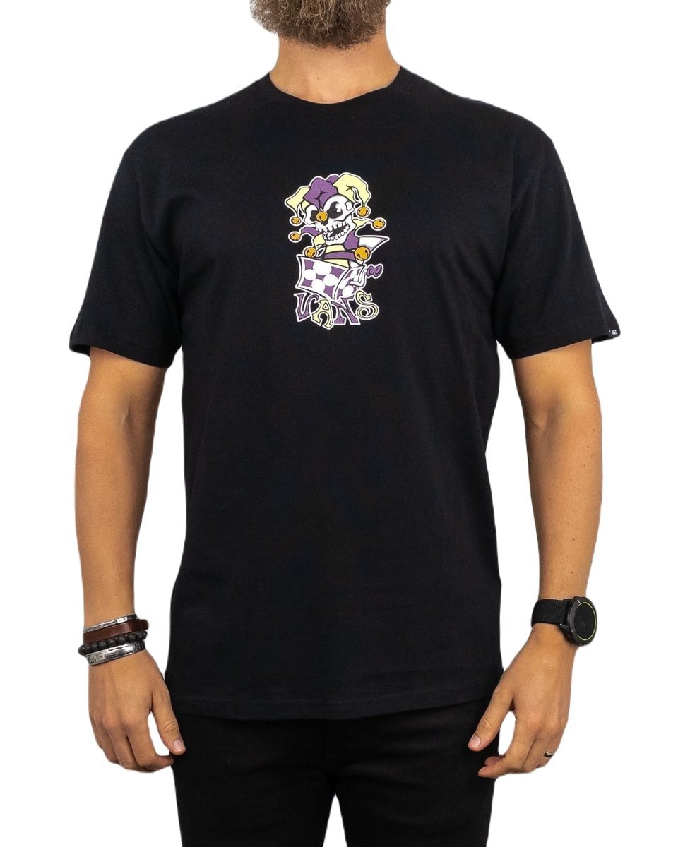 Vans - T-shirt med Clowndöskalle - Prankster - Svart - jhstore.se