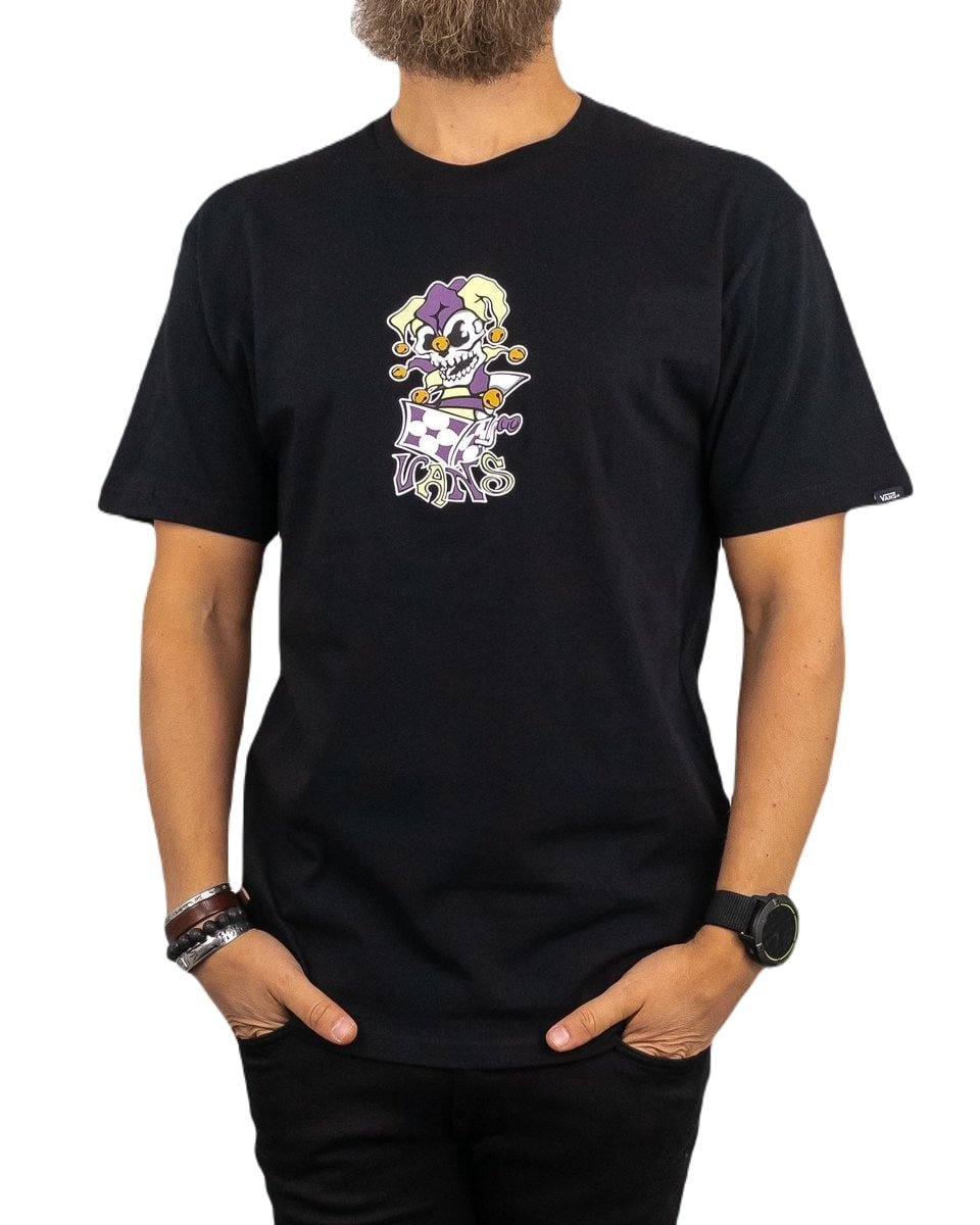 Vans - T-shirt med Clowndöskalle - Prankster - Svart - jhstore.se