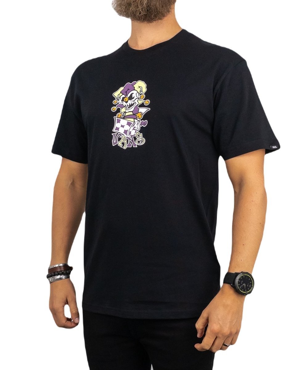 Vans - T-shirt med Clowndöskalle - Prankster - Svart - jhstore.se