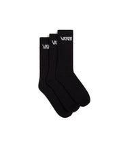 Vans - Tennisstrumpa 3 - pack - Classic crew - Black - jhstore.se