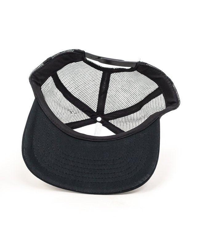 Vintage Snapback Foam Trucker - Vit / Svart - jhstore.se