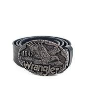 Wrangler - Bälte med Örn Spänne Svart - Eagle Belt - jhstore.se