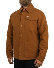 Wrangler - Canvasjacka - Transitional Monks Robe - Brun - jhstore.se