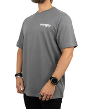 Wrangler - Casey Jones Graphic Tee - Grå - jhstore.se