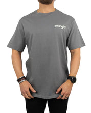 Wrangler - Casey Jones Graphic Tee - Grå - jhstore.se