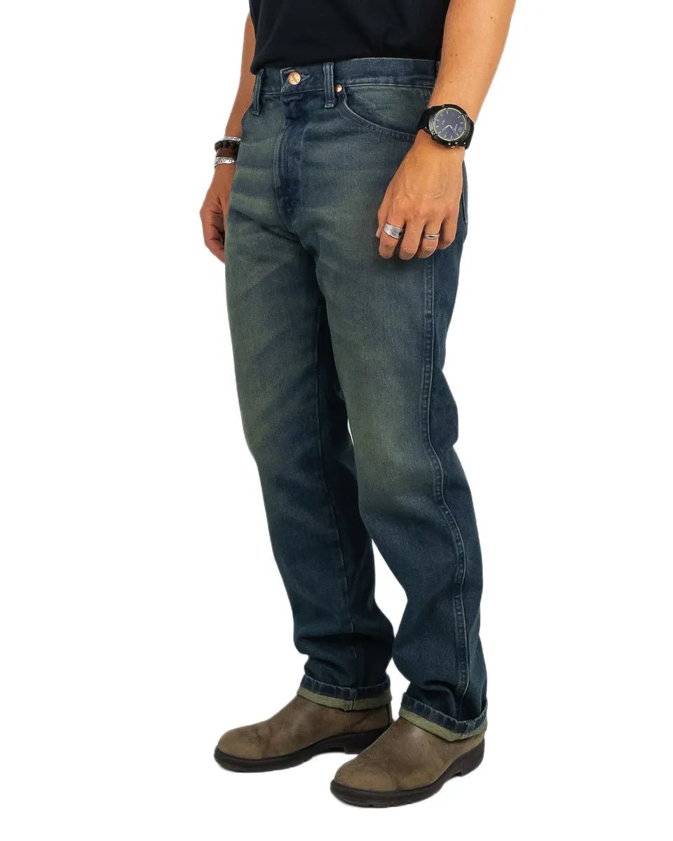 Wrangler - Jeans 100% Bomull - 13MWZ Cowboycut - Stormby Blå - jhstore.se