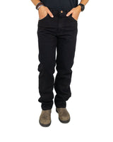 Wrangler - Jeans 100% Bomull Svart - 13MWZ Cowboycut
